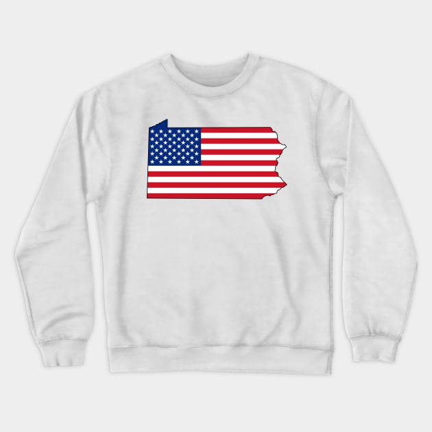 Pennsylvania, USA Crewneck Sweatshirt by somekindofguru